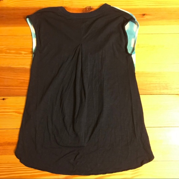 Anthropologie Postmark Blue Ombré Top, NWOT, XS - Picture 11 of 12